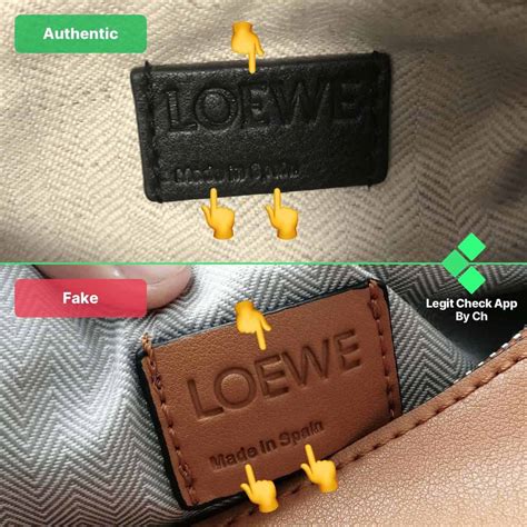 real loewe bag